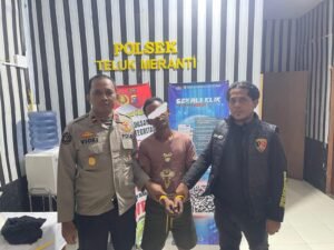 Pelaku KDRT Yang Tewaskan Ayah Kandung Dan Lukai Adik Di Teluk Meranti Ditangkap Polsek Meranti