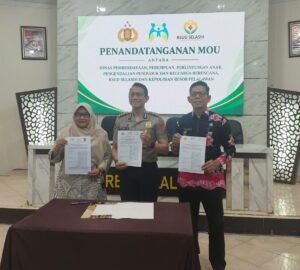 Polres Pelalawan Gandeng DP3AP2KB dan RSUD Selasih, Perkuat Perlindungan Perempuan dan Anak